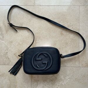 Gucci Soho Disco Bag in Navy